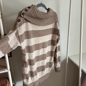 100 cotton brown and white
